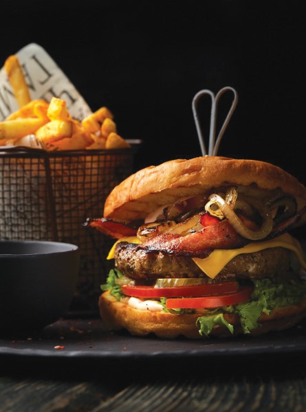 Dia internacional do hambúrguer com receita especial 