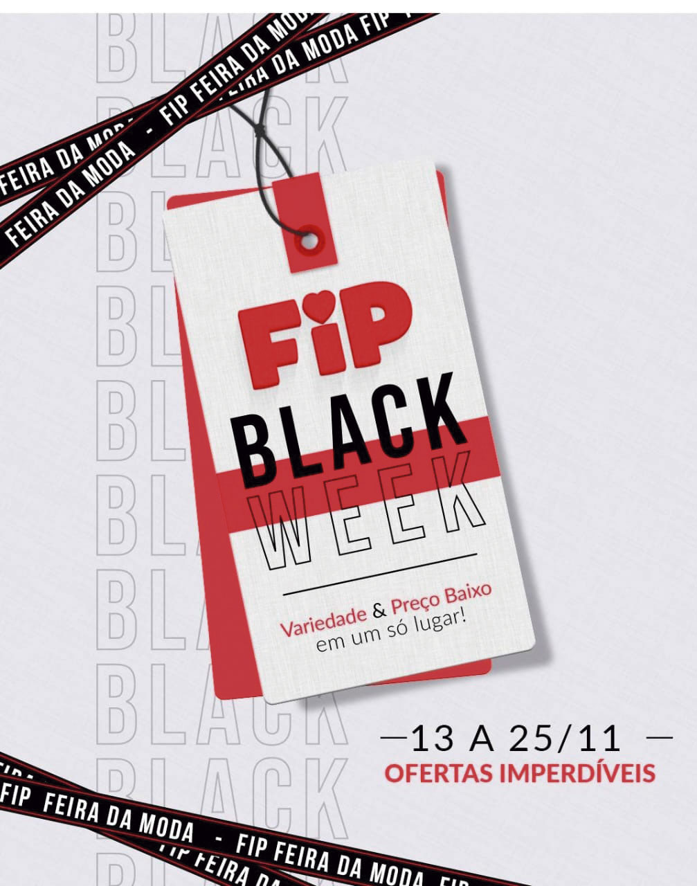FIP inicia sua Black Friday nesta segunda