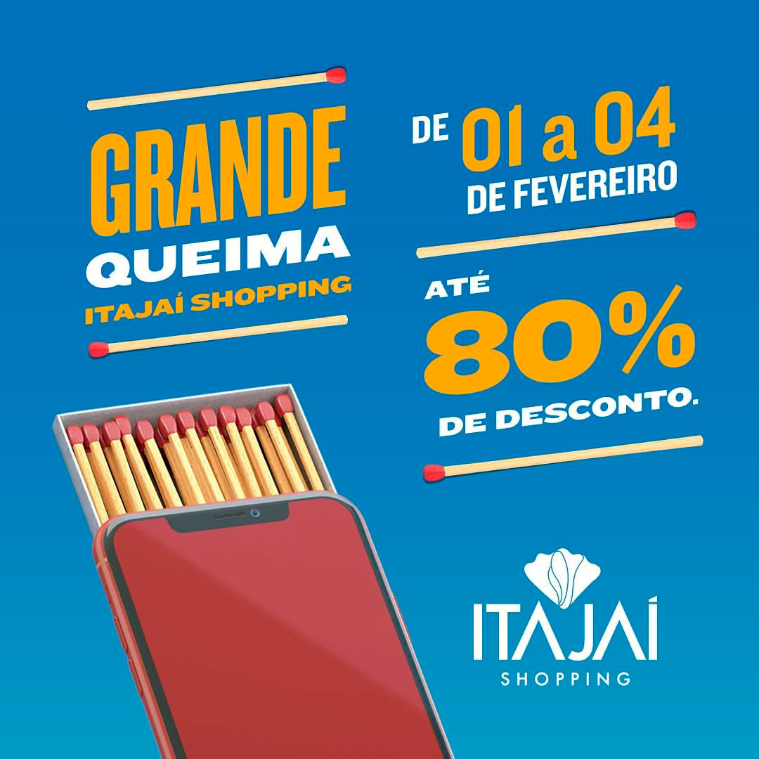 Itajaí Shopping faz grande promoção de verão