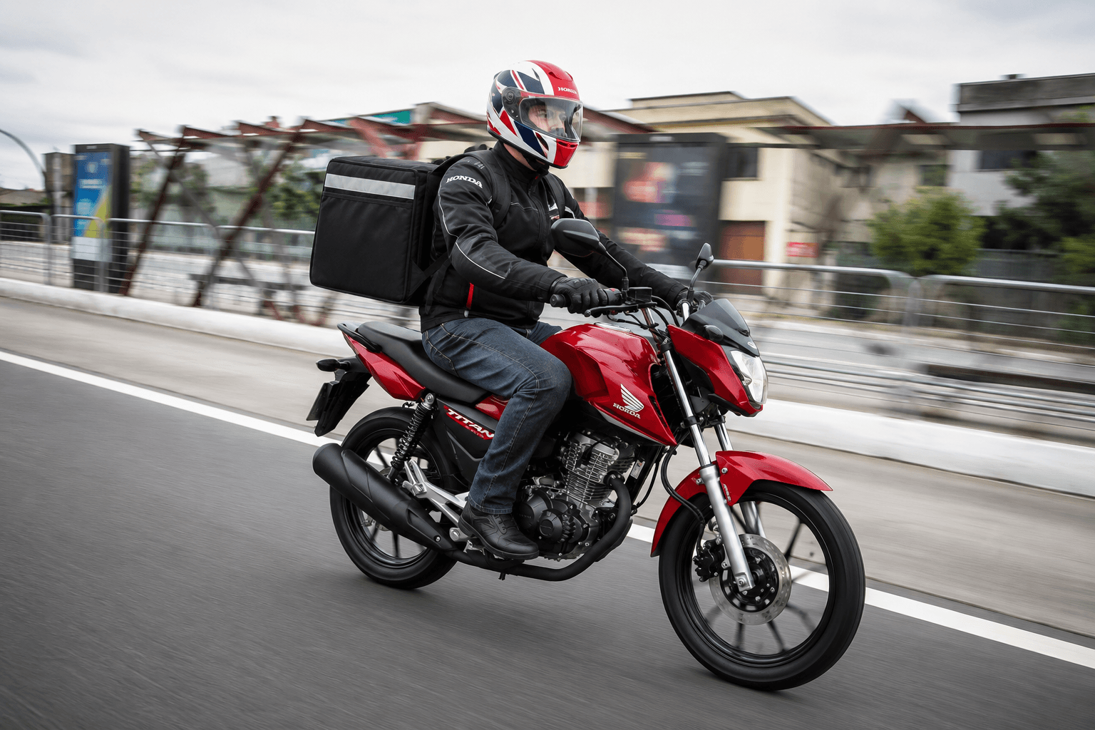Programa facilita compra de moto para entregadores e mototaxistas