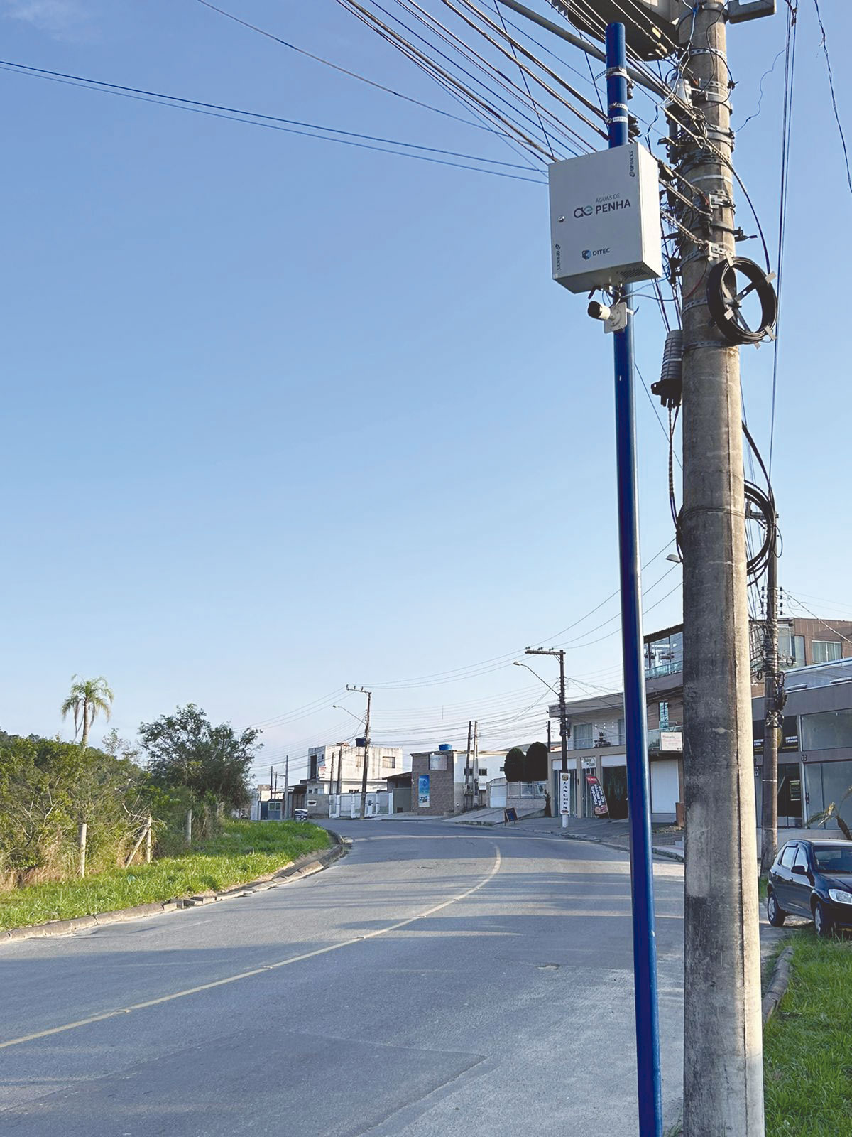 Águas de Penha instala câmeras para monitorar visitantes