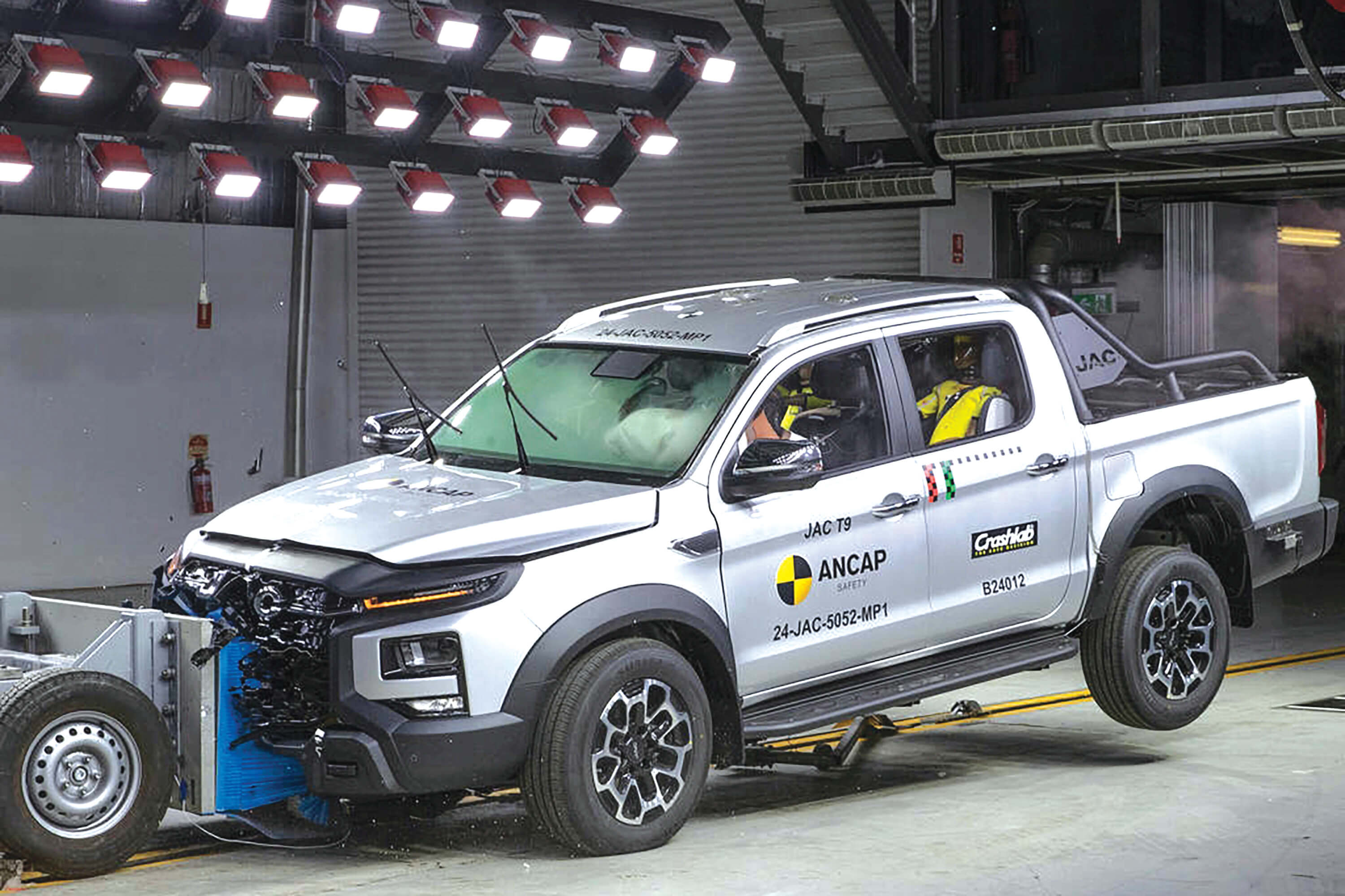 JAC Hunter conquista índice de máxima segurança em testes