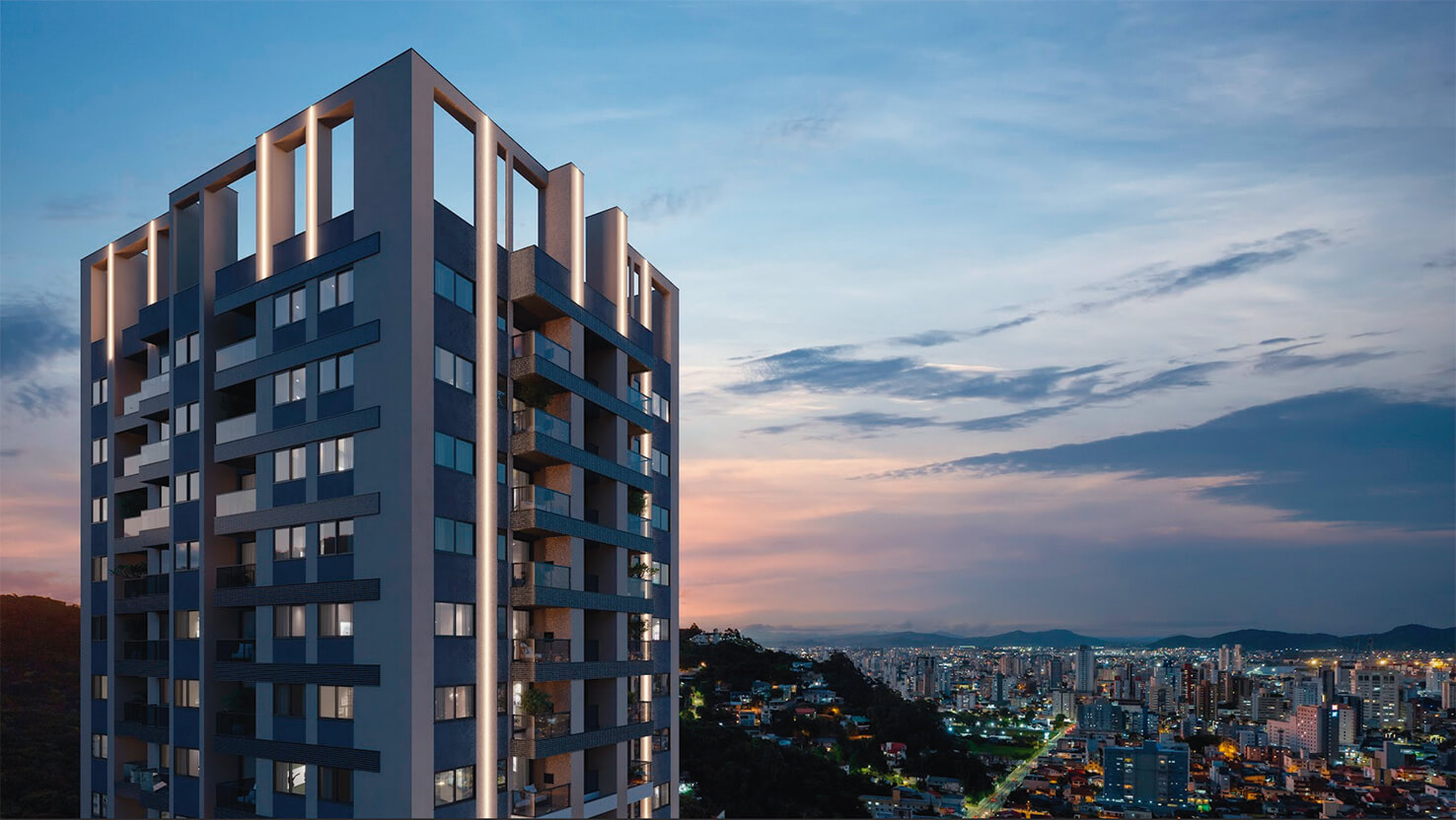 Art Tower Home Club, da Lotisa, terá 33 andares e quase 3 mil metros quadrados de área de lazer 