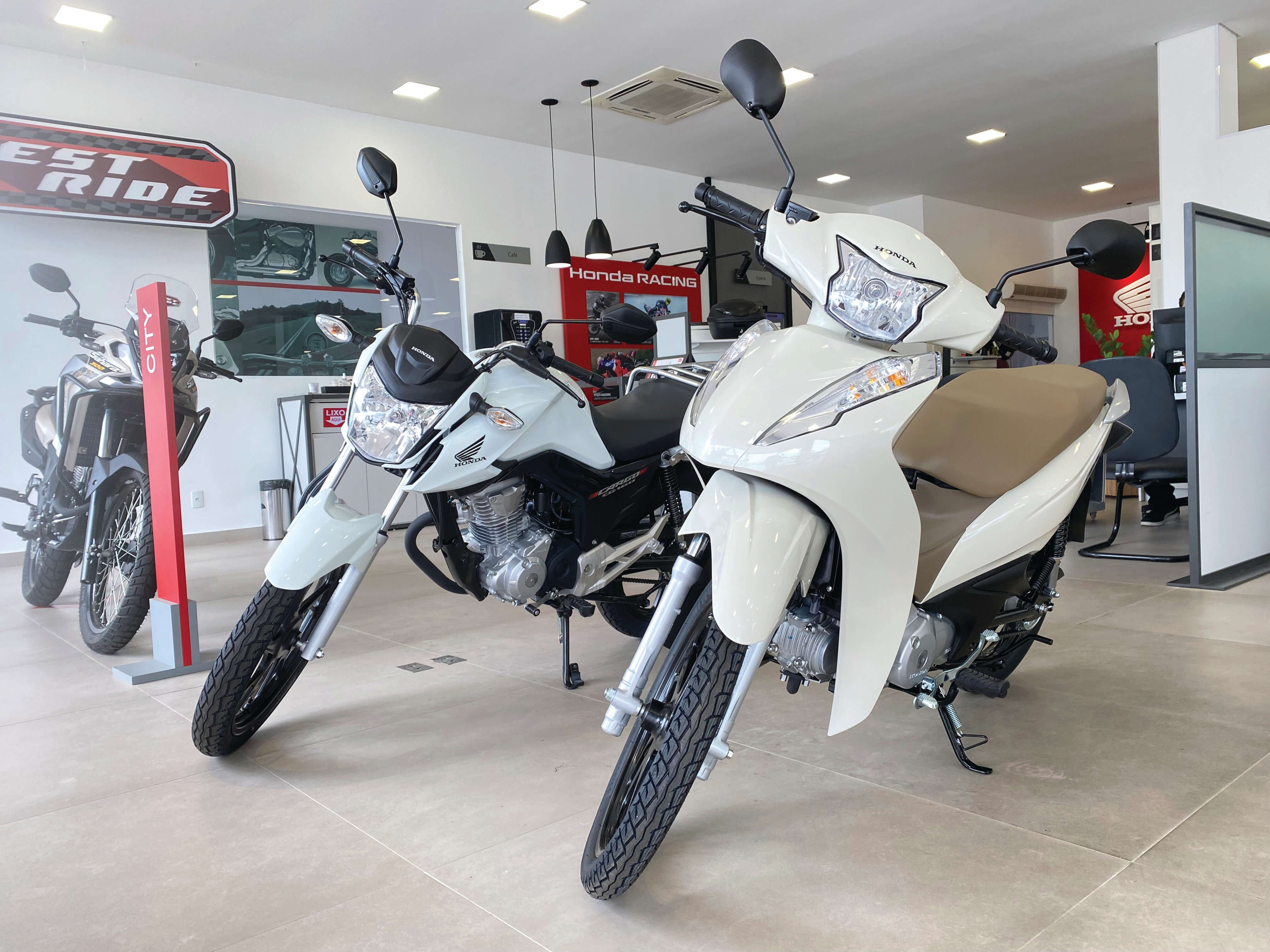 Promenac Motos tem Honda parcelada em 60 vezes com primeira parcela para 60 dias 